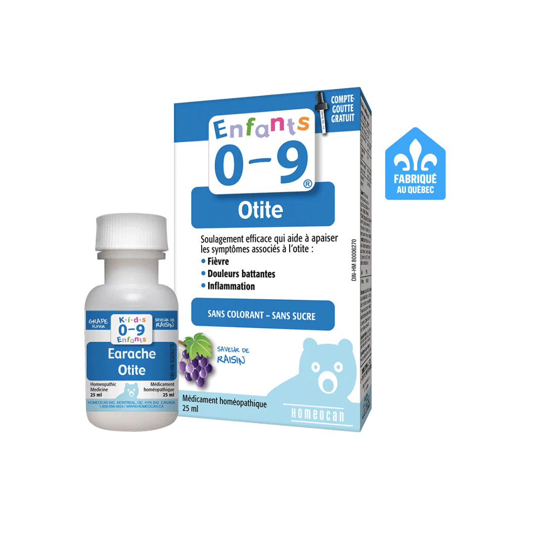 Otite - Enfants 0-9 ans - Homeocan - 25ml